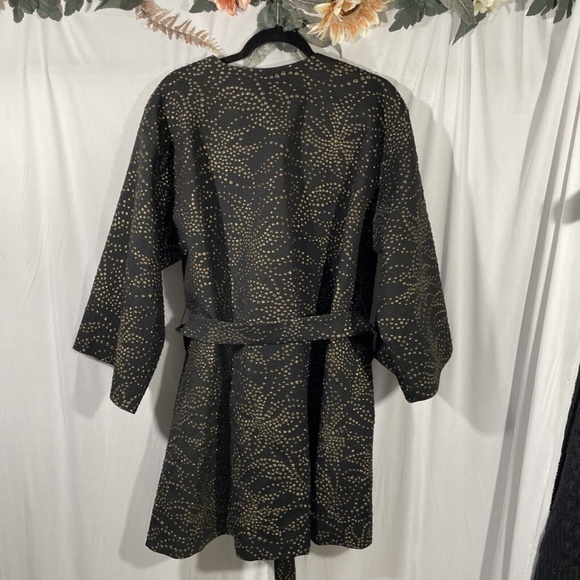 NEW $388 Tadashi Shoji [ XL ] Pollux‎ Droplet Oversized Jacquard Coat - Picture 14 of 16
